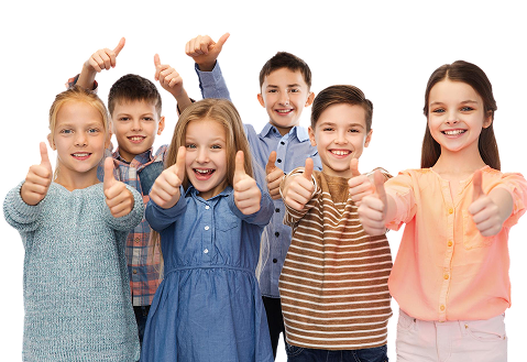 Дети радуются